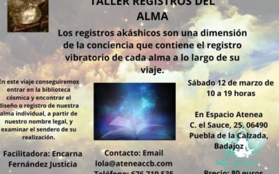 TALLER DE REGISTROS AKÁSHICOS